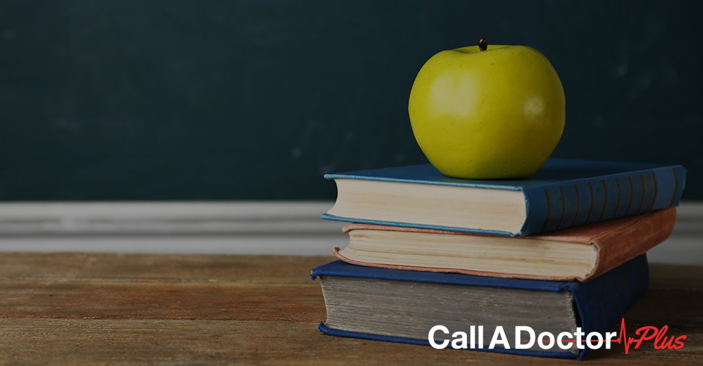 CADRPlus's tweet photo. It's #NationalBacktoSchoolMonth! Learn how our #Telehealth program helps save schools time and money while improving the quality of life for their #teachers and staff. https://t.co/etqDcDGDop https://t.co/QJAiRVtEDX