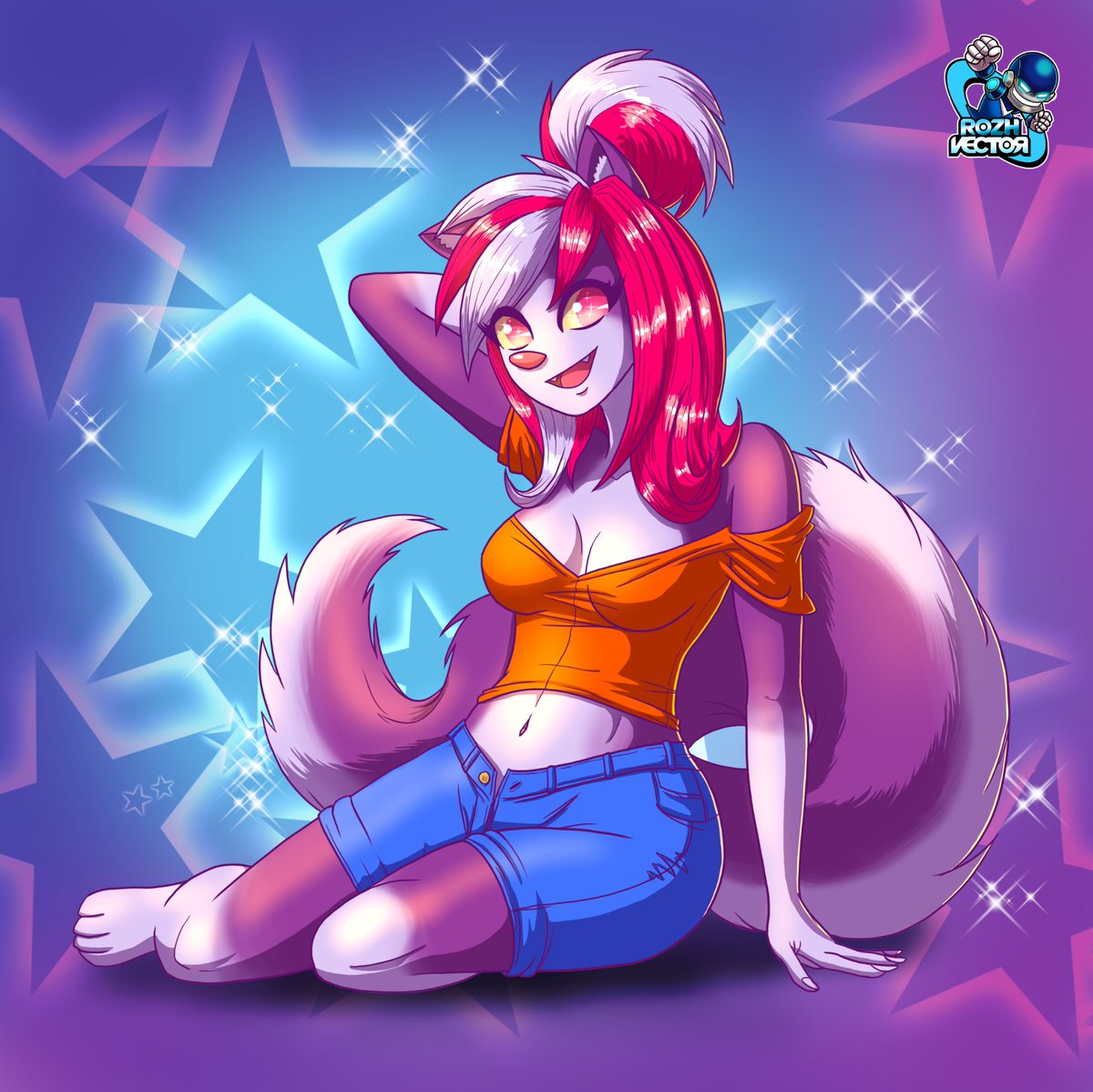rozhvector's tweet photo. #Felfi #Chan V.2 #Commission by #rozhvector https://t.co/sAJSY3wMRN