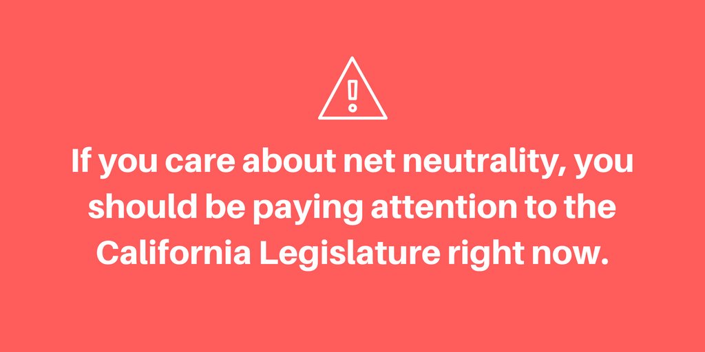 fightfortheftr's tweet photo. UPDATE: California #NetNeutrality bill #SB822 is now expected to be voted on TOMORROW. That means there's still time left to CALL THE ASSEMBLY and tell them to side with Internet users, not Big Cable: https://t.co/DH2CfrSwwD https://t.co/qMXY81wMPX