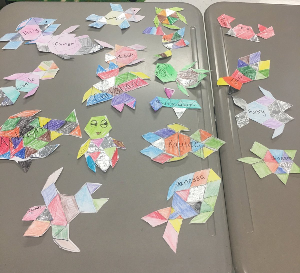 First day lessons-learning how to embrace our differences is key to success.  Just ask The Rainbow Fish (and my students).