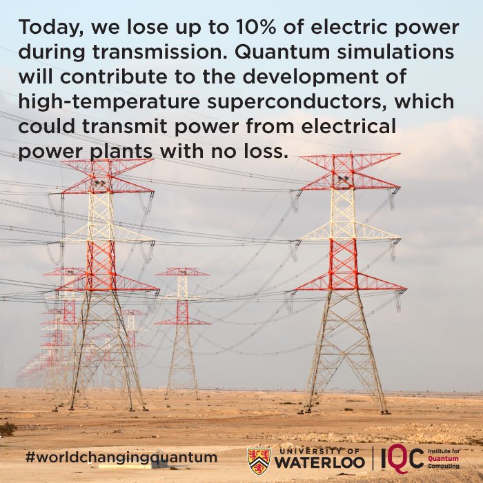 QuantumIQC's tweet photo. #Quantum simulators will increase efficiency for power transmission. Learn more about #worldchangingquantum at #quantumTO, on now @OntScienceCtr: https://t.co/RzEaXkLe6R https://t.co/hO8CAX4wWB