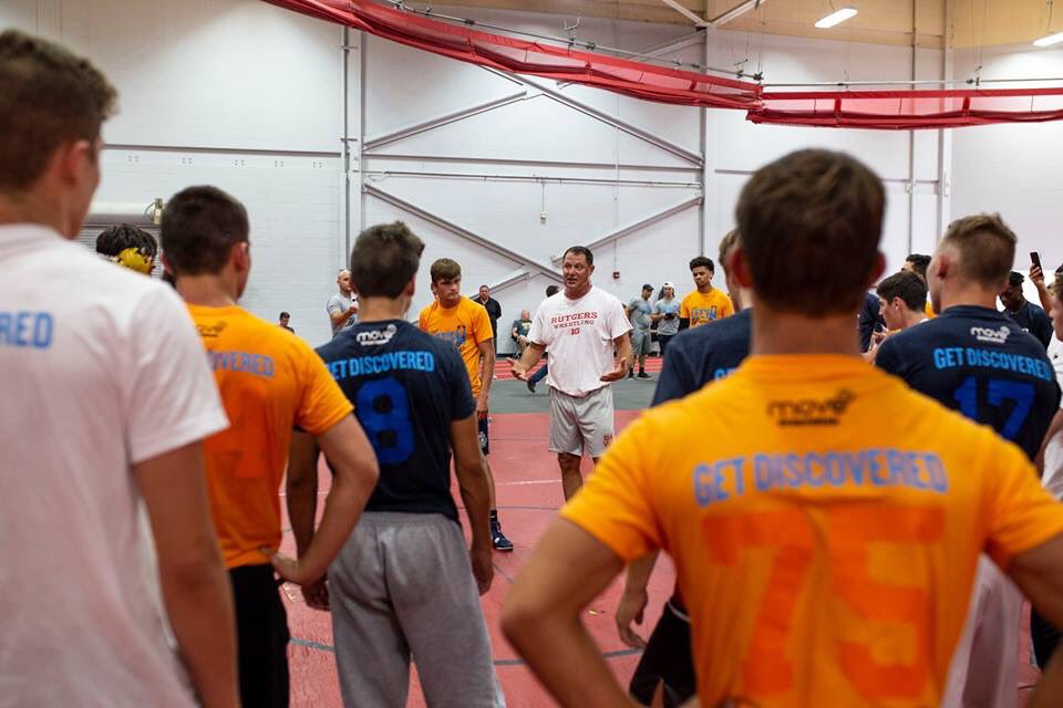 letemwrestle's tweet photo. Thank you @CoachGoodale and @iamnatejackson for setting the tone for yesterday’s College Exposure Showcase! The pace, energy and knowledge you dropped on us cannot be matched! #LetEmWrestle https://t.co/ALd5AvFVZ9