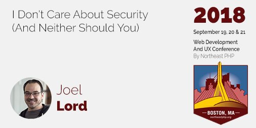 Northeast PHP tweet media