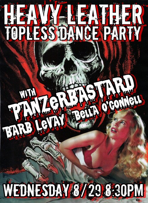 HeavyleatherTV's tweet photo. Wild new show coming this wednesday with @PanzerBastard, Barb Levay and Isabella O'Connell! Stream live on FB 8:30PM https://t.co/rUbtxhiVj2