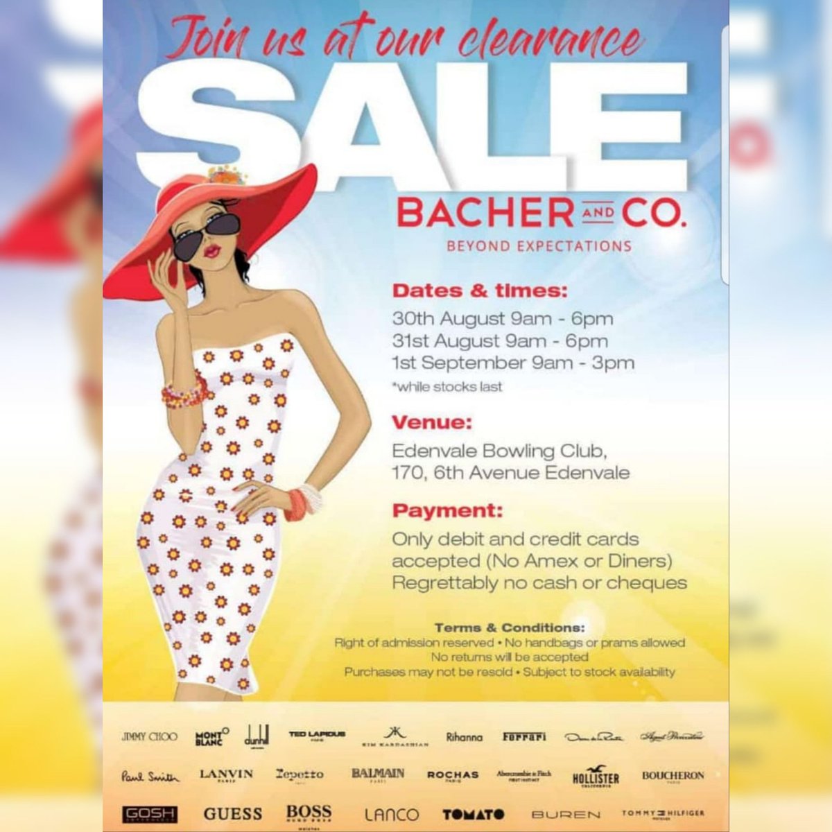 Our sponsors Bacher &amp; Coare having a massive fragrance sale in Gauteng. 
Catch it or Miss out.
#fragrance #FragranceSale