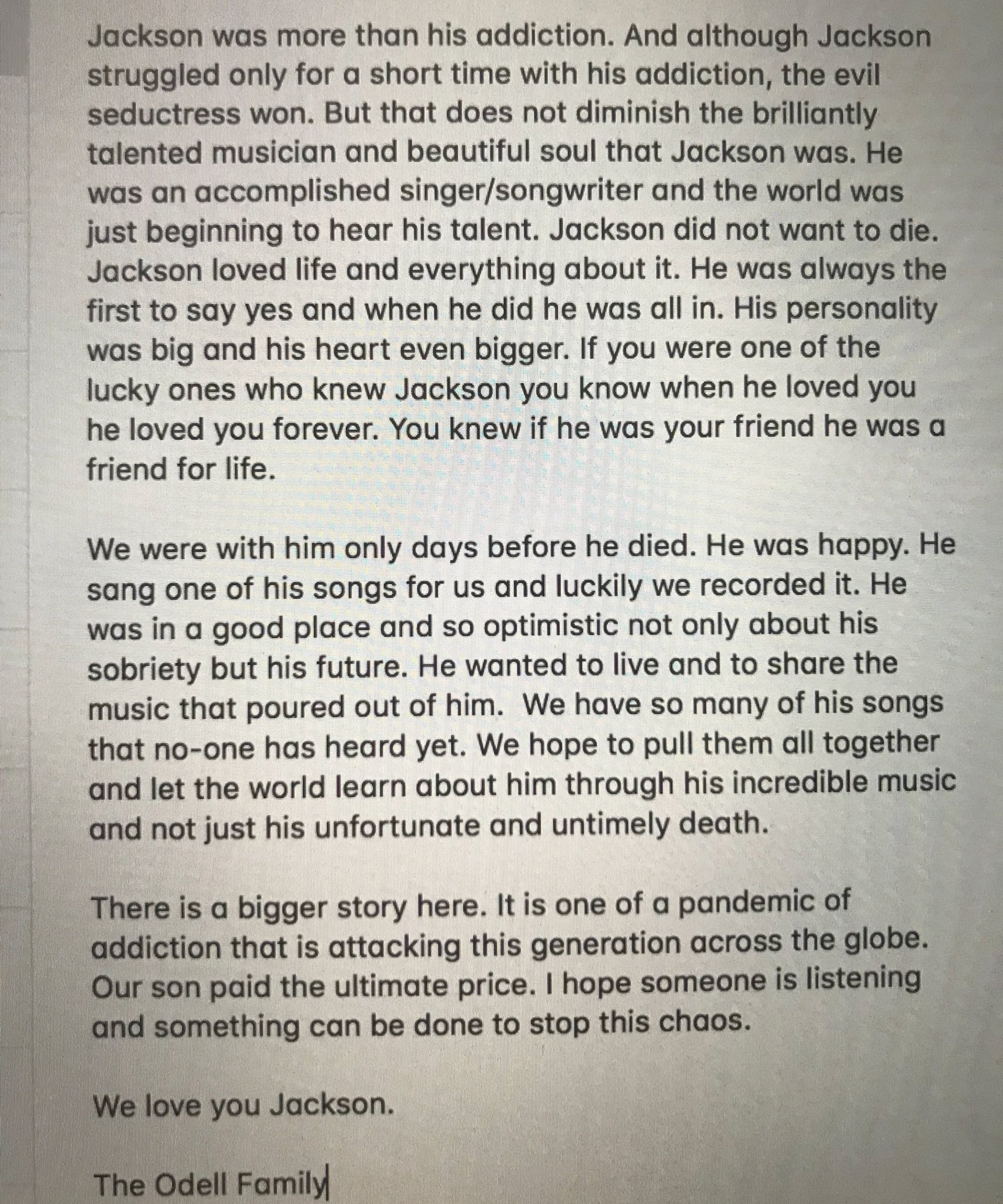 Jackson Odell Music Jaxntweets Twitter