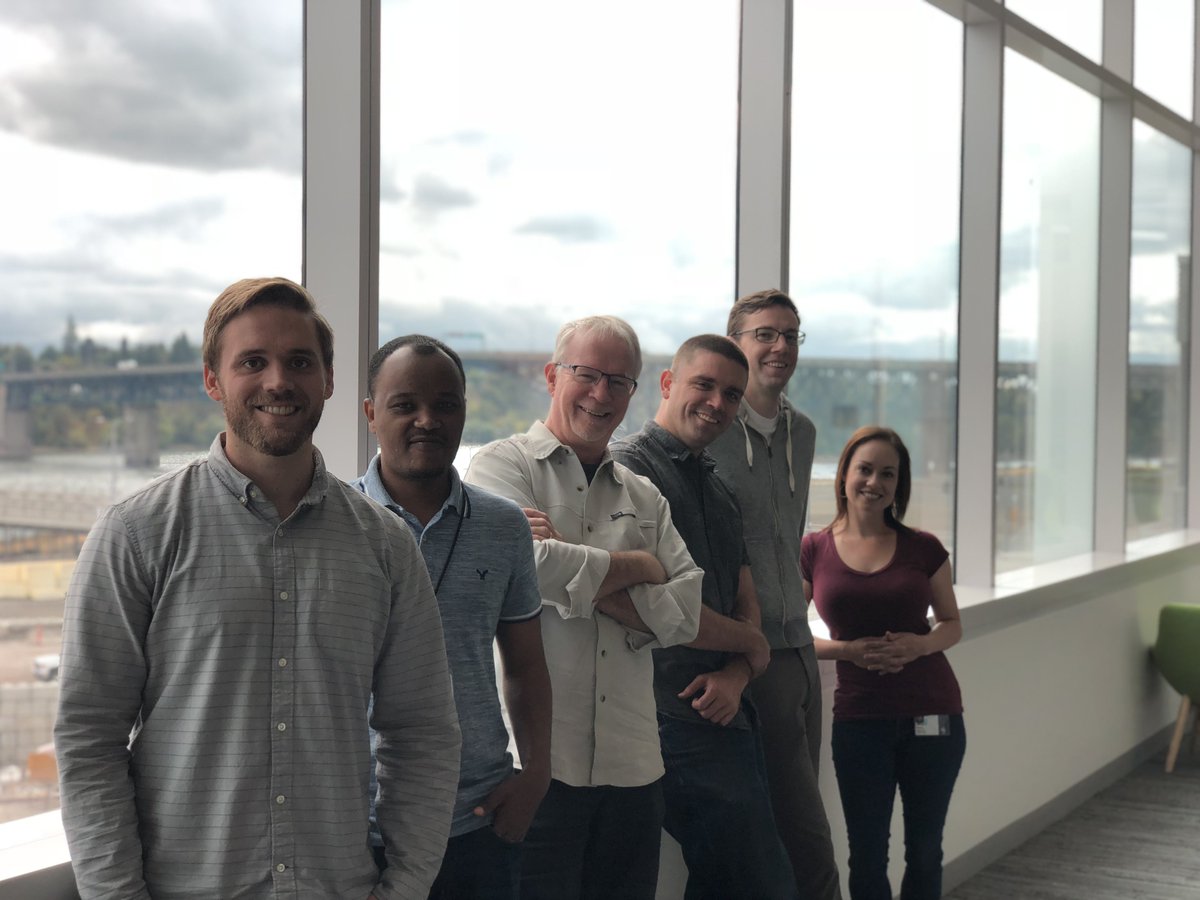 My team's first day at the new <a href="/OHSUKnight/">OHSU Knight Cancer Institute</a> Cancer Research Building