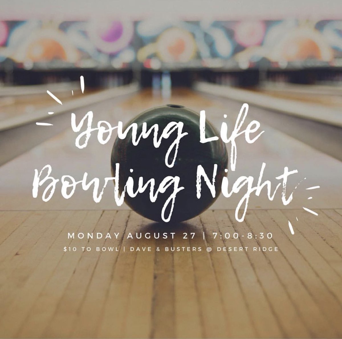 cshsYL's tweet photo. Hey CSHS YL tonight we’re hanging out at Dave &amp; Busters at 7PM bring $10 to bowl or just come to hangout with us!! 🎳 After we’re going to In N Out!!🍔🍟 If you have any questions DM us or Text a leader!! https://t.co/quMumWOZrI