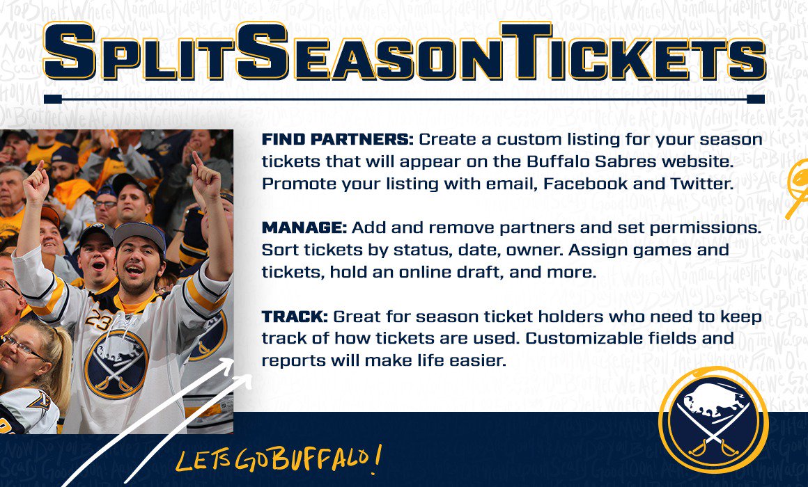 buffalo sabres season tickets