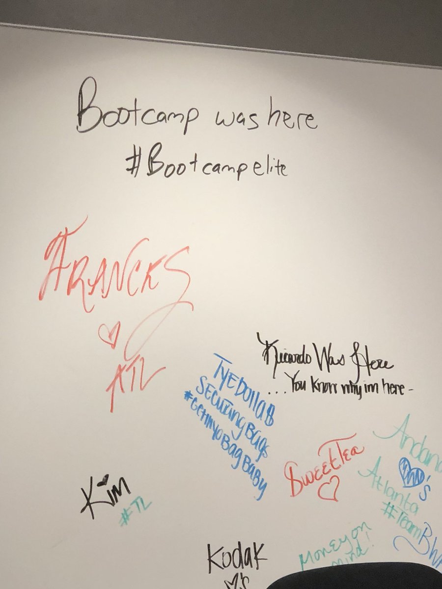 AmaZingXoch's tweet photo. @1AnthonyHancock making sure he leaves his mark everywhere he goes. #BootCampElite #FieldsFam #TuggleNation @OctaviaEvans21 https://t.co/yj13PEnf6S