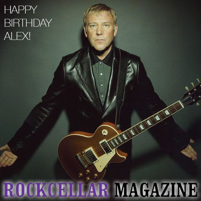 Happy 65th birthday to Alex Lifeson, 1/3 of the global prog powerhouse that is 