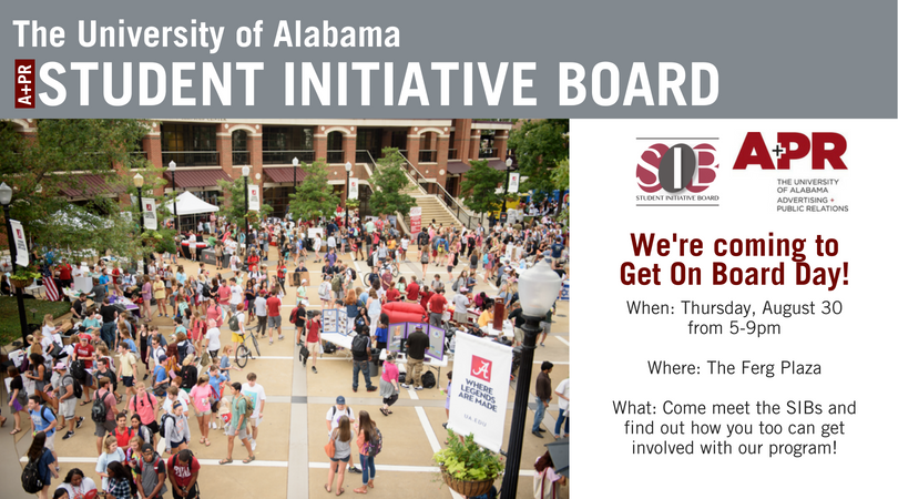 apr_sib's tweet photo. Hundreds of student organizations will descend upon The Ferguson Student Center this Thursday... and one of those organizations will be @apr_sib! https://t.co/z7MnzxPnLE
