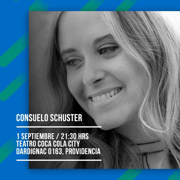 scd_chile's tweet photo. Un gran concierto íntimo es el que presentará @ConsuSchuster este 1 de septiembre, en donde presentará las canciones que la llevaron a ser reconocida como Mejor Artista Balada en #PremiosPulsar2017✨ https://t.co/jfIP17R0nu