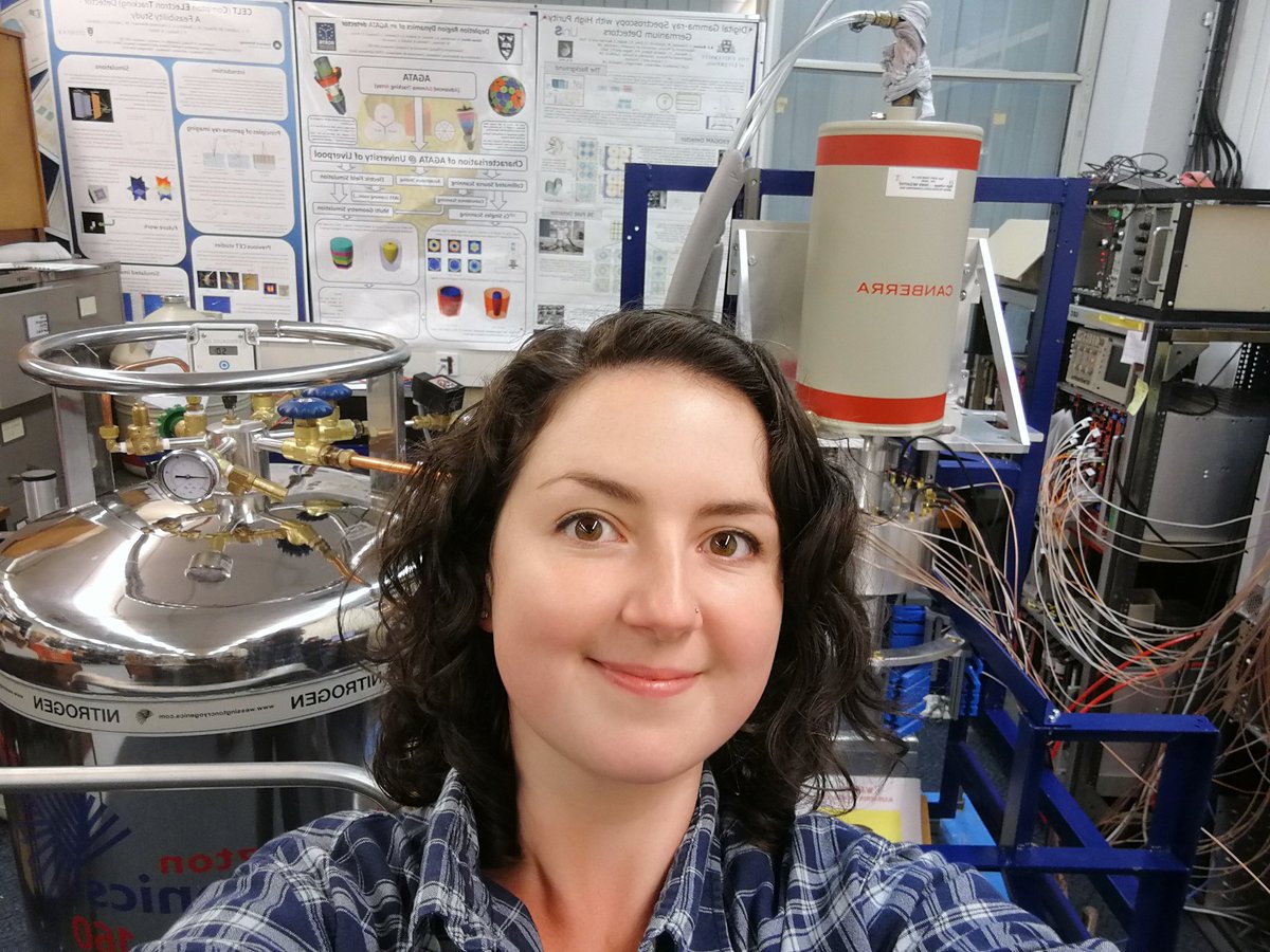 _RachAshley's tweet photo. The best thing about being the partner of a nuclear physicist is having to go fix the filling equipment for the detectors at all hours! #TeamPhysics #247Physics #VocationNotAJob https://t.co/qA8epcF0a1