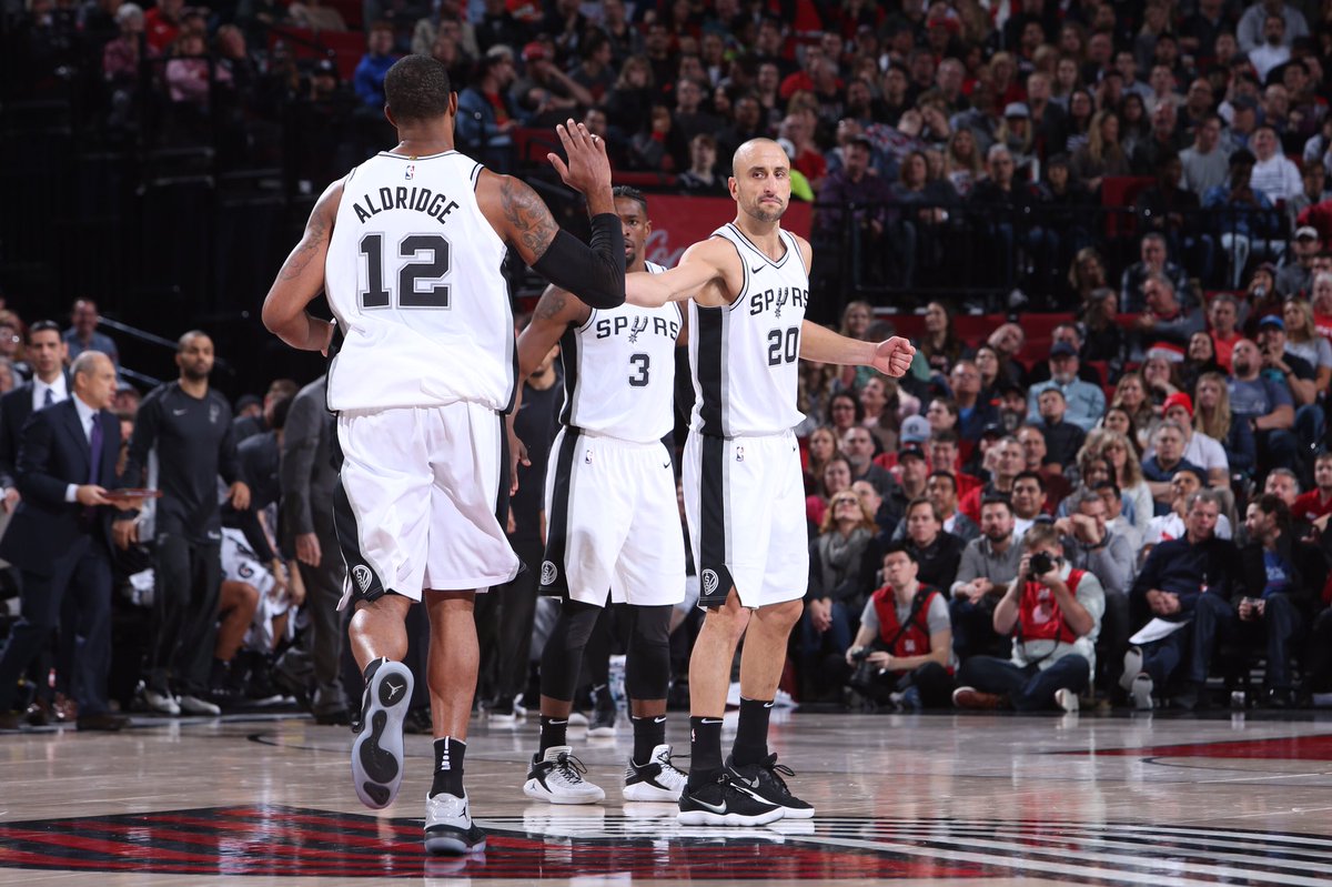 aldridge_12's tweet photo. I competed against you for 9 years. I sat through countless pregame meetings discussing how not to let you go to your left hand because when you do, you’re impossible to stop! Then, I became your teammate and got to witness first hand how you bring way more value to a team than https://t.co/JJYbvXNToE
