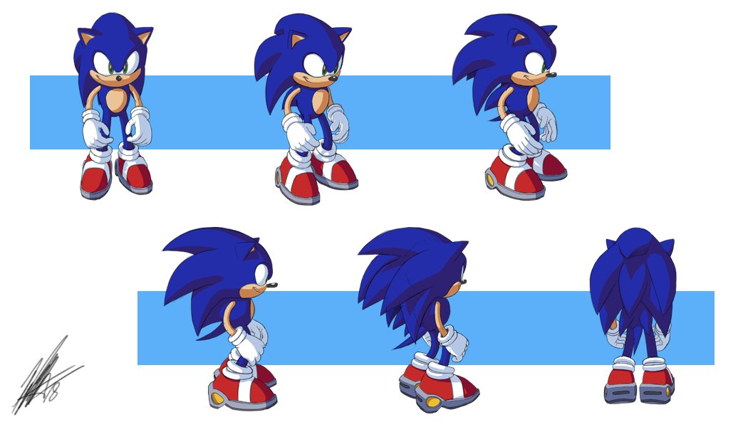 Tyler McGrath on X: Presenting the 4 playable characters in Sonic