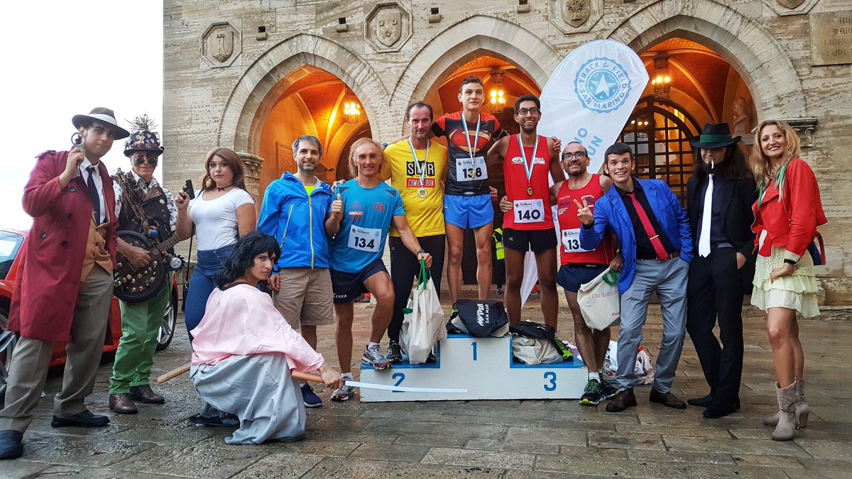 TrackandFieldSM's tweet photo. Classifiche #SMR #ComicsRUN 2018
Donne:
1.Camila Campanhola
2.Luana Leardini
3.Chiara Guiducci
Uomini:
1.Michele Agostini
2.Roberto Pazzaglia
3.Francesco Perlini
#SanMarino #CorporateRun:
1.Ciacci Gioielleria
2.I lupi solitari
3.San Marino Run
#followingLupinIII @VisitSanMarino https://t.co/qDof888LCO