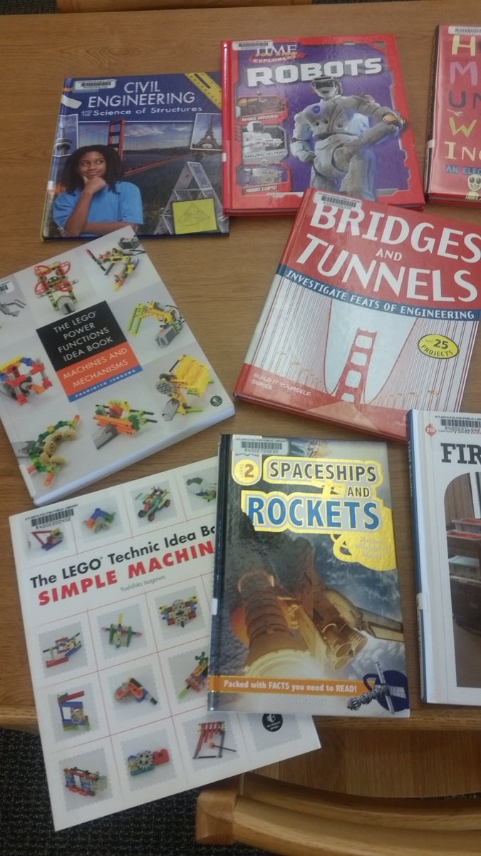 Gigi19553395's tweet photo. I still checkout books. Getting ready for Maker Space in the media center. Thanks @FeldwoodES for your vision.
#makespaceformakerspace
#ireadybecauseiread
#visionary #writethevisionmakeitplain https://t.co/FQnpTfh9wo