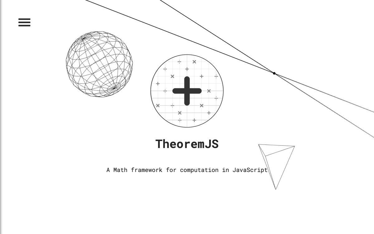 rodo_ferro's tweet photo. Have you checked this already?
#TheoremJS: A Math framework for computation in JavaScript.
https://t.co/WfZC8qvwEg
Thanks to @petrizcelaya for sharing this framework! https://t.co/vTXo8IbeBE