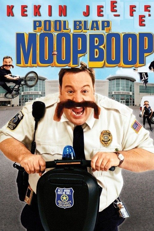 david on Twitter: "was just reminded of my favorite meme of all time,  rearranging the letters in Paul Blart Mall Cop movie posters  https://t.co/40Bh0zZbxS" / Twitter