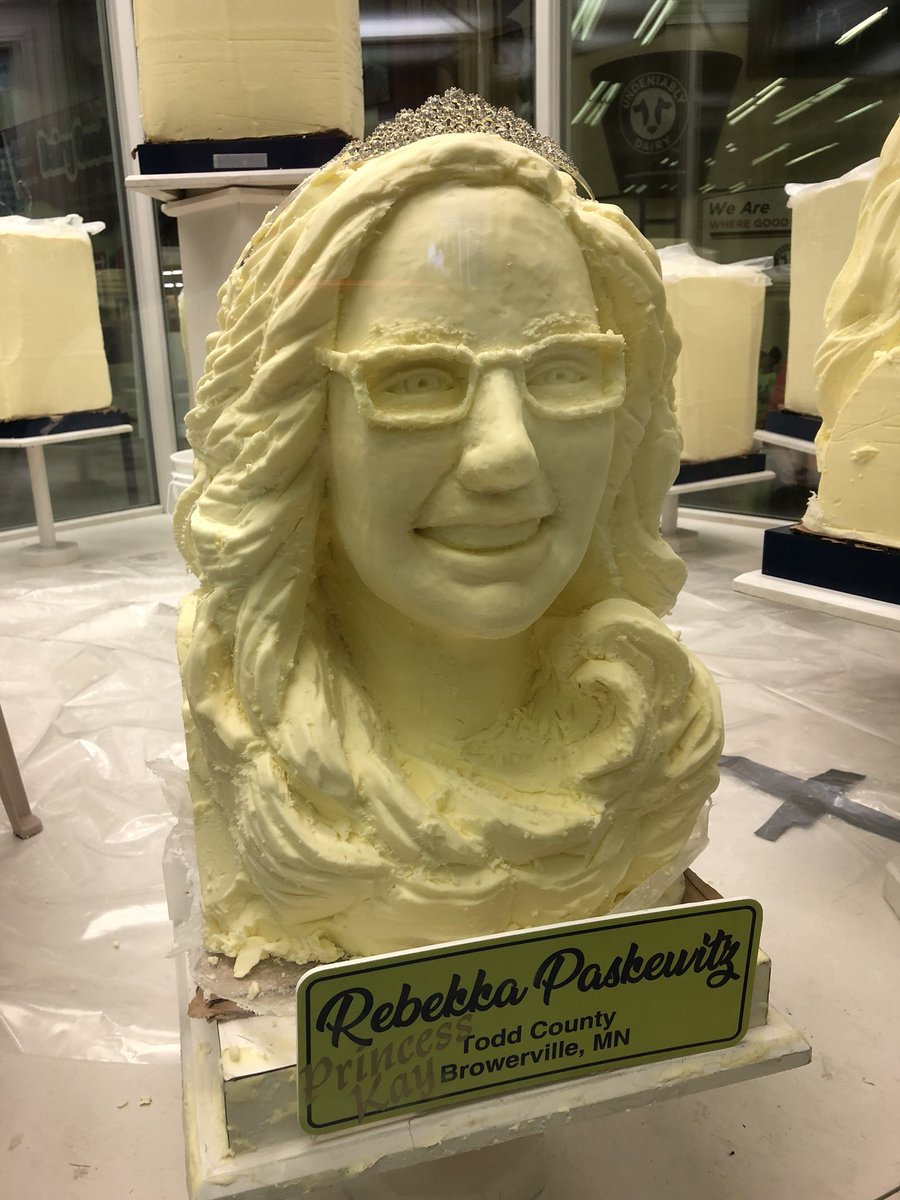 At the Minnesota State Fair, one lucky 'princess' gets her likeness
