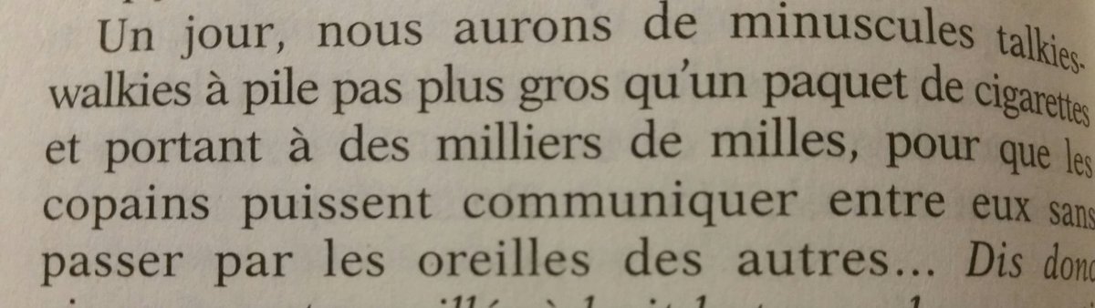 #BernardMoitessier: marin solitaire (et visionnaire!) qui predit l'avènement du telephone portable en 1968...5ans avant le premier proto réalisé en 1973 par #motorola