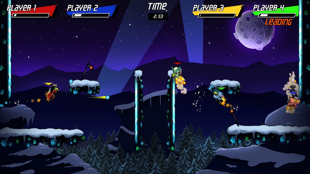 Who's ready to play Splash Blast Panic? Arriving tomorrow for PS4, Xbox One, and PC! Switch version coming soon! #gaming #indie