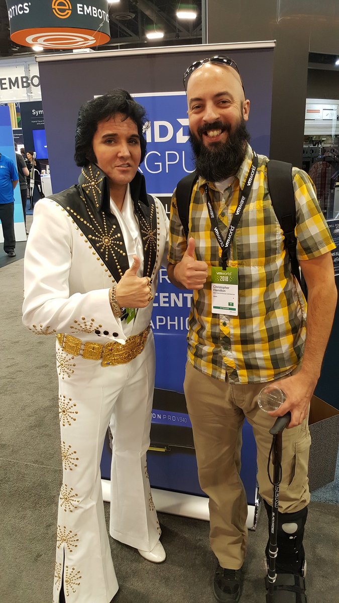 IRadeonpro's tweet photo. I can't help...giving this conference a thumbs up! #VMworld #V340inVegas #RadeonPro #VMworld2018 https://t.co/SYR1pZ1boX