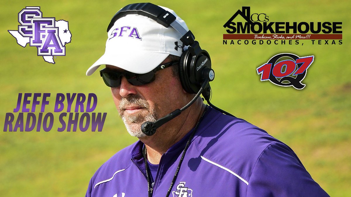 The Jeff Byrd Radio Show on <a href="/Q1077Rock/">Q107.7 Classic Rock</a> starts next Thursday, Sept. 6 🏈🗣

🗓 Thursdays this fall
⌚️ 7 p.m. 
📍 <a href="/cc_smokehouse/">CC Smokehouse</a> 

Full story ➡️ bit.ly/2obSGUC

#AxeEm