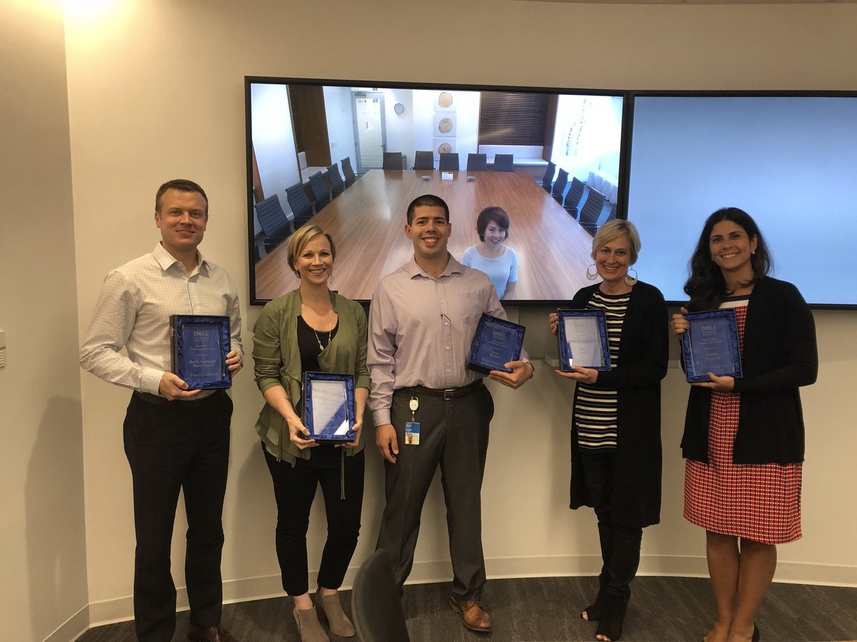 CONGRATS to Team Innovatus for winning the FY19 <a href="/DellTech/">Dell Technologies</a> Executive Briefing Program Innovation Challenge! #IWork4Dell #DellTechEBP