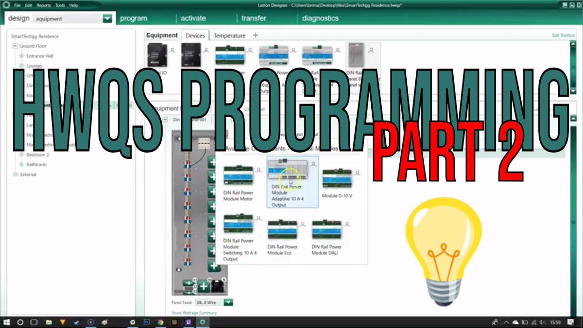 smarthomechGG's tweet photo. Homeworks QS Basic Programming Part 2 https://t.co/moxZy9fR0P via @YouTube https://t.co/rOSMEP9flg