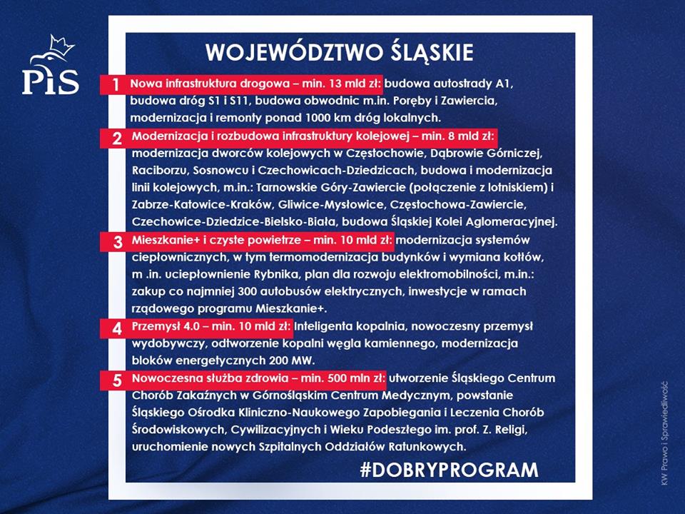 BauerUrszula's tweet photo. Rozwój Polski samorządowej - 5 propozycji Prawa i Sprawiedzliwości dla województwa śląskiego. 
#DobryProgram
#DobryWybów
#MaratonProgramowyPiS
#wyborysamorządowe
#UrszulaBauer https://t.co/rrhq1qEsEe