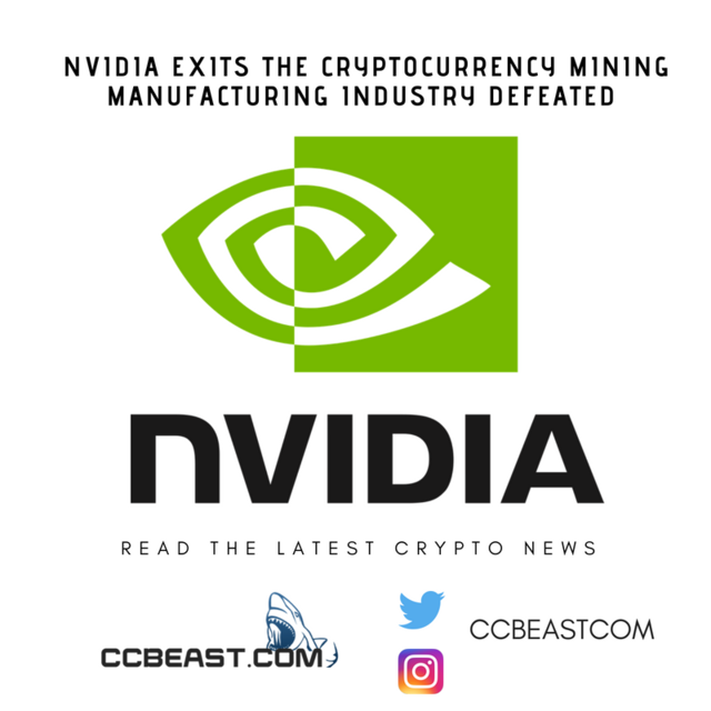 Fintechdotnews's tweet photo. Nvidia exits the Cryptocurrency Mining Manufacturing Industry Defeated https://t.co/1L2mfFcarr https://t.co/JaOQrOhZ1r