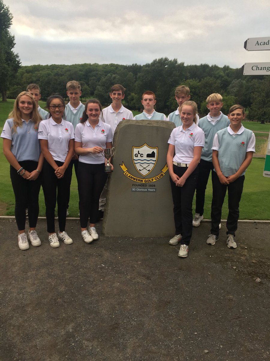 Very proud moment today, watching <a href="/AshtonJosh17/">Joshua Ashton</a> represent England for English Schools international against wales, winning both foursomes and singles, played great golf! England won 13-5! ⛳️👍
