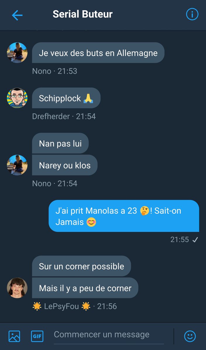 JDEMPIREOFF's tweet photo. BOOOOOOOM!!!! En pleine conversation dans la team #SerialButeur , je lance une intuition que j'ai jouer et quelques minutes plus tard, Manolas côte à 23 qui passe 😁! Quel plaisir, ce week-end ça va être total régal 😇✅💪!! #TeamSerialButeur #SerieA #ASRATA #TeamParieur https://t.co/UdkUnzmRHI