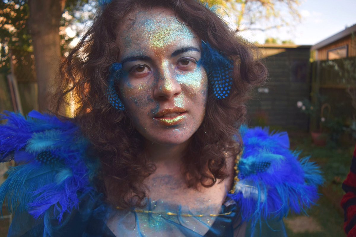 TheUpshurs's tweet photo. So that’s what an Id monster looks like... 

Costume and makeup by @ingridnixie

#unups #theuncannyupshurs https://t.co/7ej5mXIZ1M