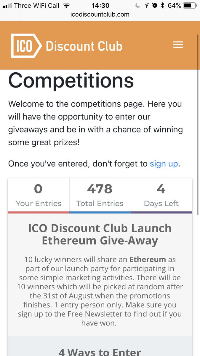 ICODiscountclub tweet media