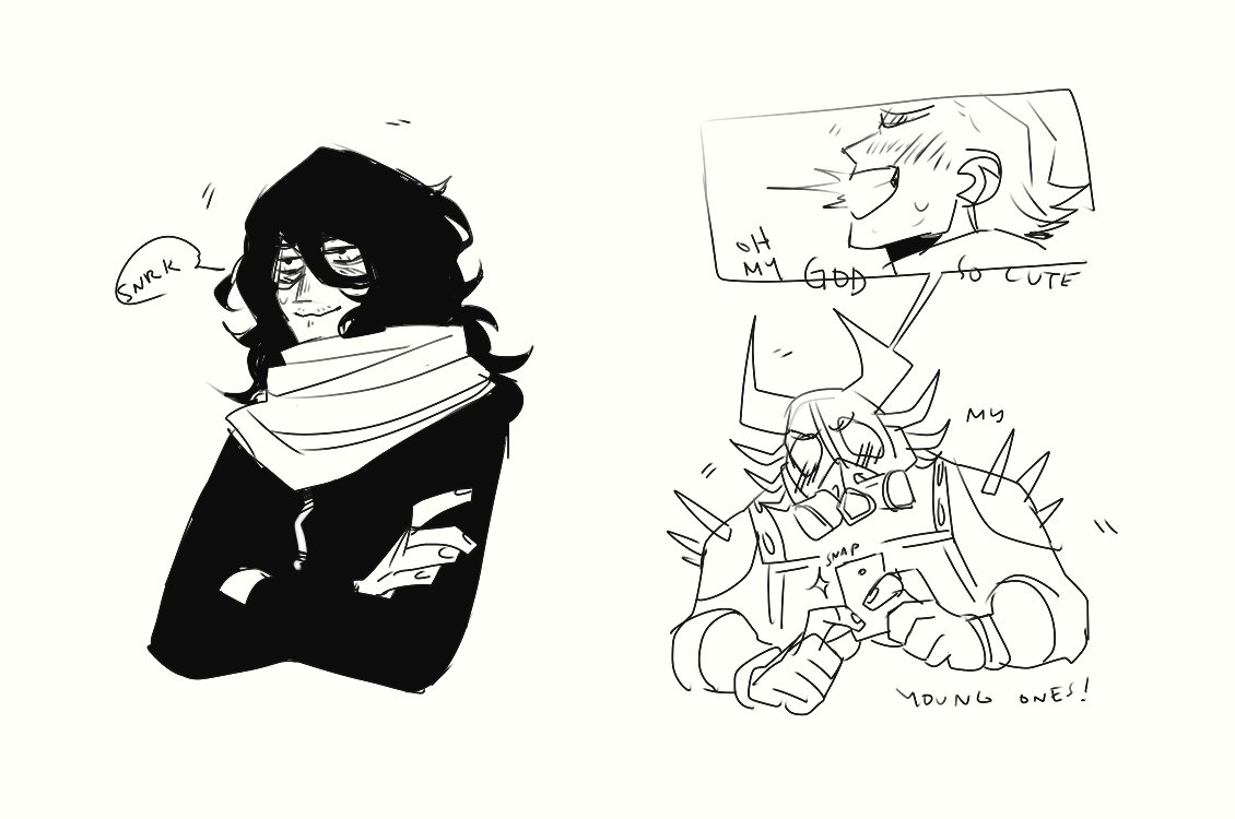THEY WOULD'VE WON HAD THEY ✨HERO PILED✨also off-screen: the other teachers dyin and bakugo screaming