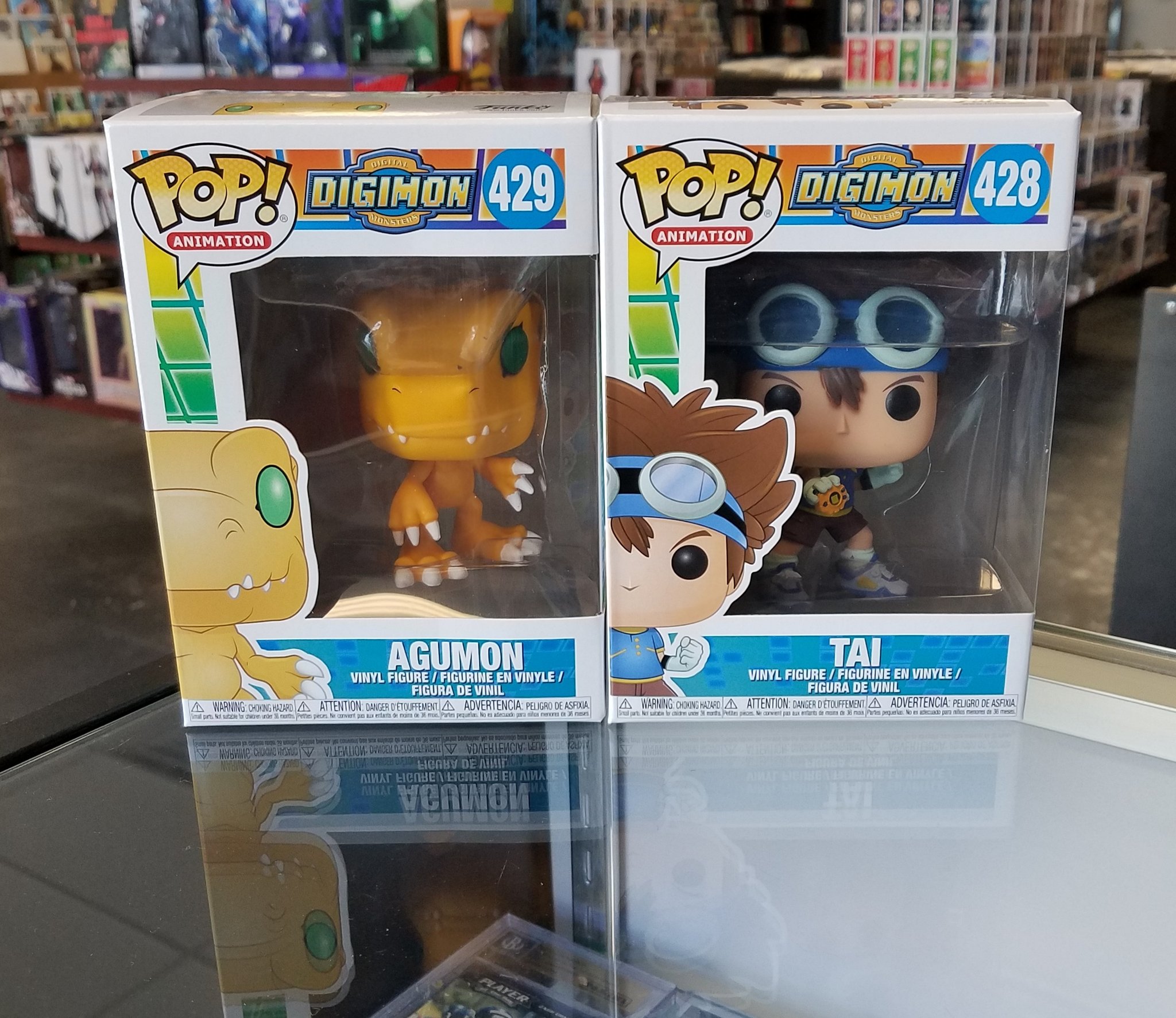 funko #pop #funkopop #digimon #agumon 
