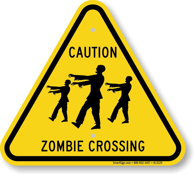MountainDogSign's tweet photo. In honor of "National Just Because Day" a few funny crossing/caution signs.  I love the children at play sign.  #jacklovessigns @MountainDogSign https://t.co/ywFqpHPsSR