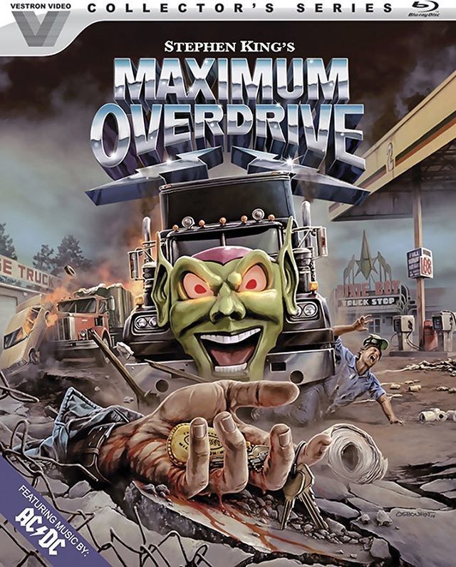ClubSTEPHENKING's tweet image. Cover for the american upcoming bluray edition of « Maximum Overdrive » by #VestronVideo

Oh and check our previous post with a video from #stephenking interviewing #acdc on tv!

#maximumoverdrive #bluray
#stephenkingmovies 
#vestron #vestronvideocollect… ift.tt/2wr8Ahv