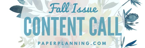 paperplanmag's tweet photo. Fall 2018 Issue Content Call https://t.co/JeYAYZ4uJh https://t.co/amqOKj2NcD