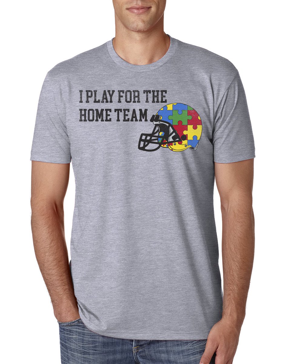 aidaninspired's tweet image. "I Play For The Home Team" New #AutismAwareness Tee for #Football Season!
aidaninspired.com/puzzle-pieces