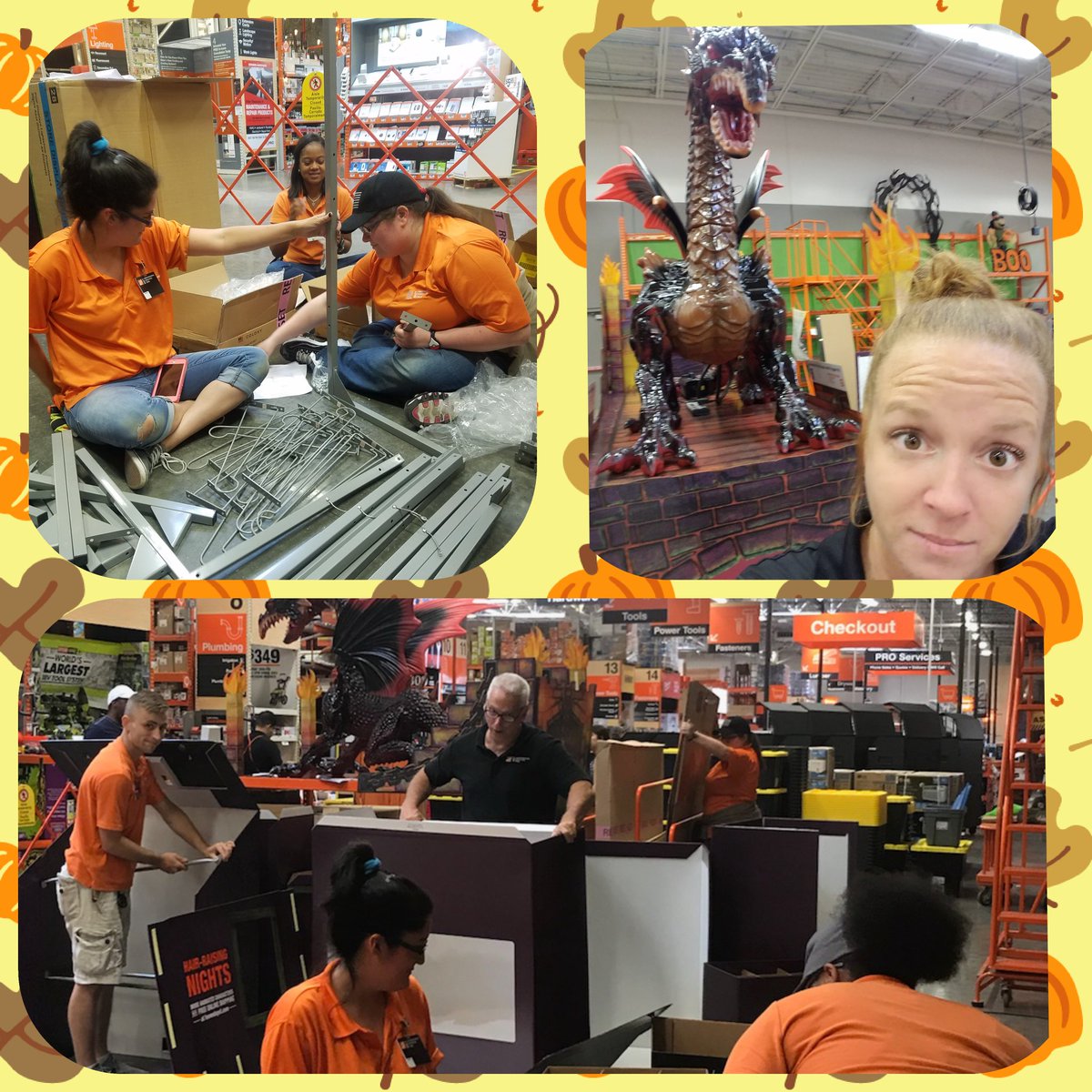 LowesMSMLindsay's tweet photo. Halloween Reset in full swing!!! @silverlakedepot @MirandaTHDD7 @JillEkstrom02 @bliczwek https://t.co/ypEJmxyjuq