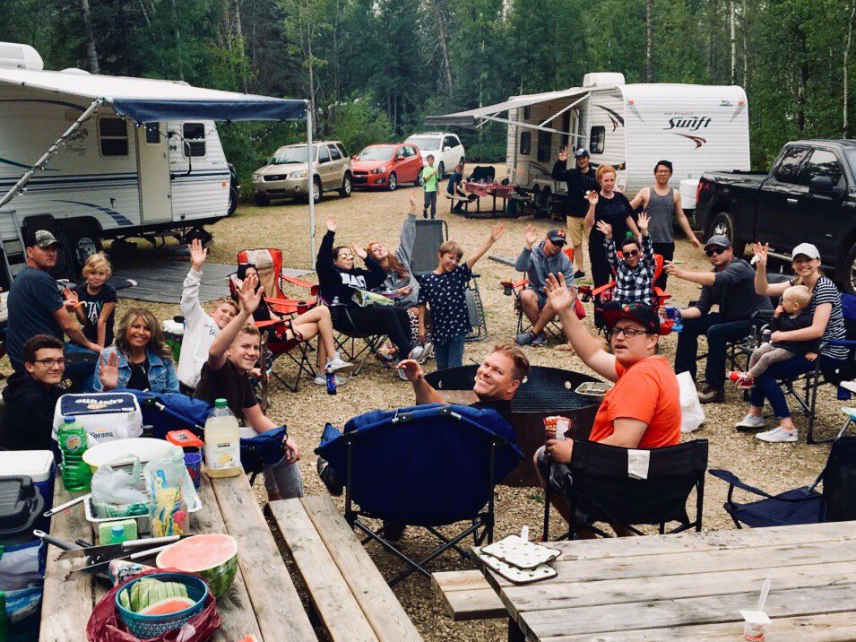 Our first KENNEDY camping trip at Pigeon Lake was a s’mores-filled success! Thank you to all our staff for making the weekend so much fun! #whenarchitectsgocamping