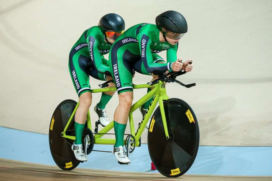 IslandeadyCycle's tweet photo. we really enjoyed having @TheFlash_G  Martin Gordon cycling Paralympian train with us over the past two weeks in our 12 bike indoor Zwift training centre at our Club house @JacksOldCottage Islandeady. Martin is competing this Sat in Glasgow and we wish him continued Success enjoy https://t.co/jNiCMZIQg9