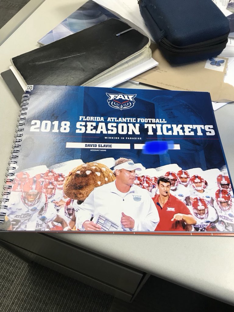 These bad boys finally arrived! @FAU_Football #footballinparadise
