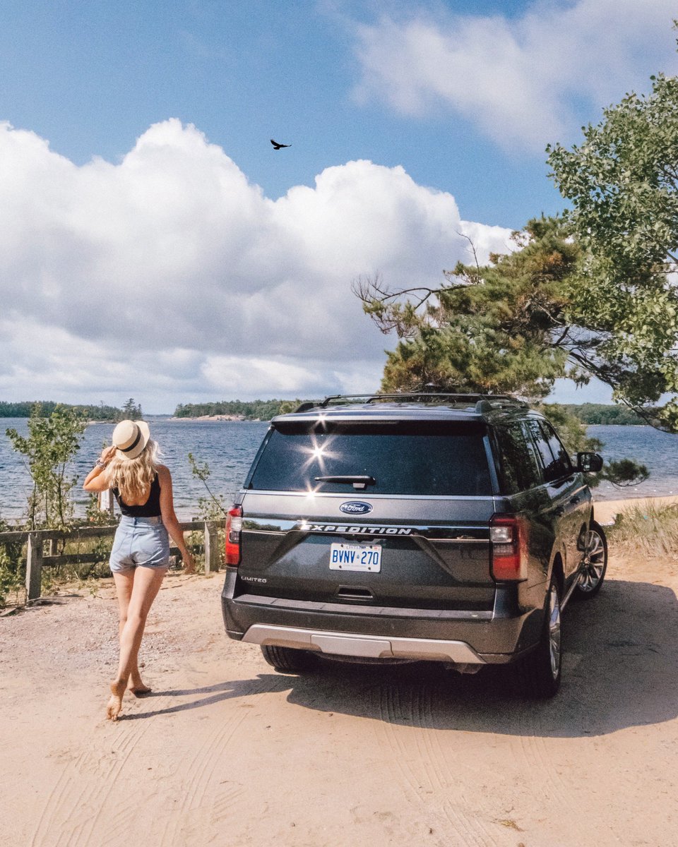 lilyslensonlife's tweet photo. Could we just replay the weekend? Already missing cruising around Northern Ontario with @FordCanada #RoadTrip #2018Expedition https://t.co/pL9yZnneE2