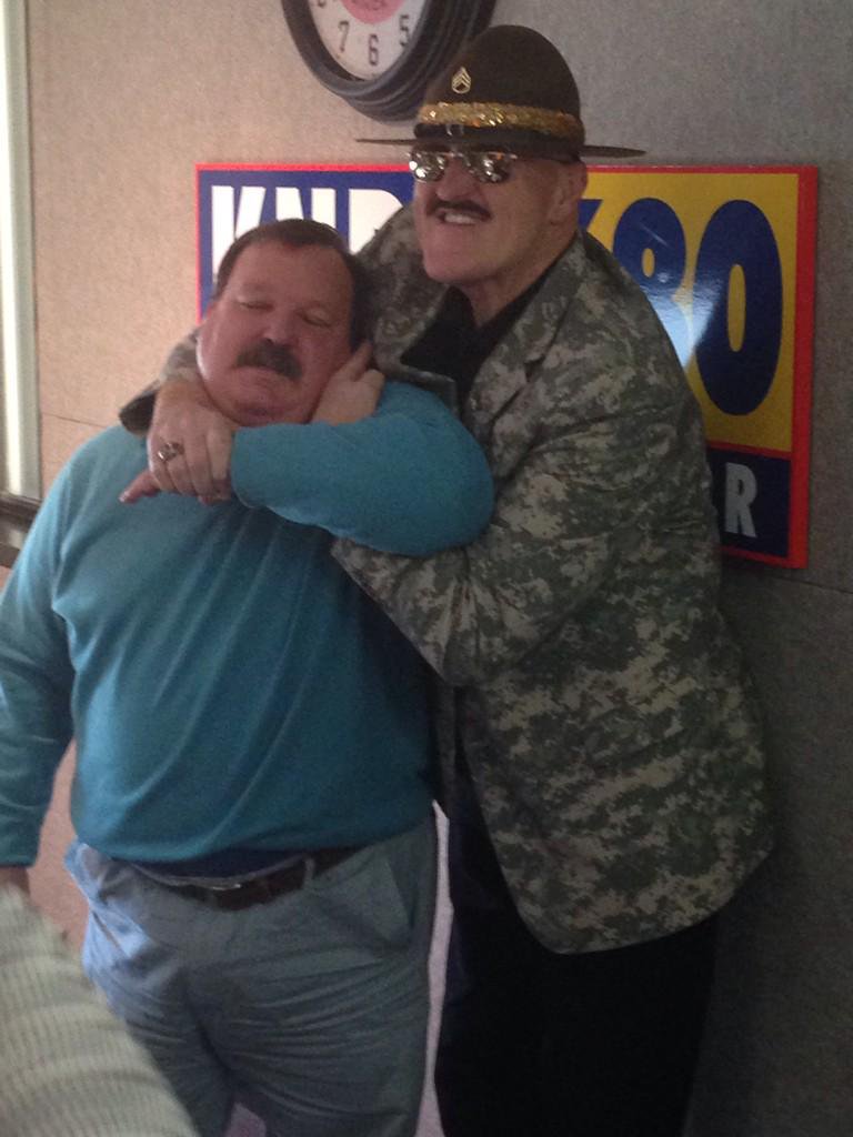 Happy birthday Sgt Slaughter! Go to sleep 