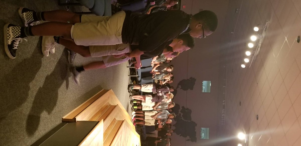 TempleFortWorth's tweet photo. Spiritual emphasis week for secondary at TCS. A time to grow closer to God and in His word.
#TCSAlwaysOnlyJesus https://t.co/y7KwOcqRur